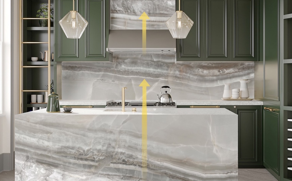 kitchen setting Brownsville bioquartz